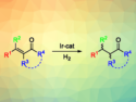 Asymmetric Hydrogenation of Tetrasubstituted Acyclic Enones