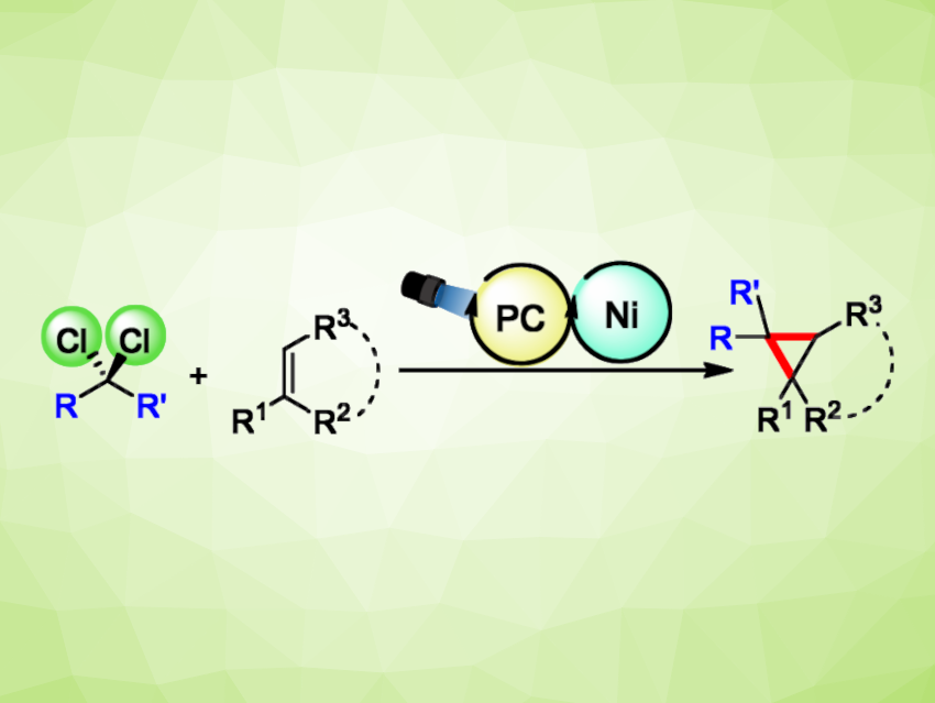 Dichloromethane as a Low-Cost C1 Building Block for Cyclopropanations