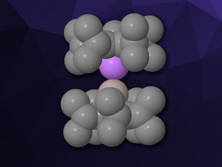 A Sandwich Complex Filled with Two Different Metals