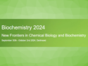 Biochemistry 2024