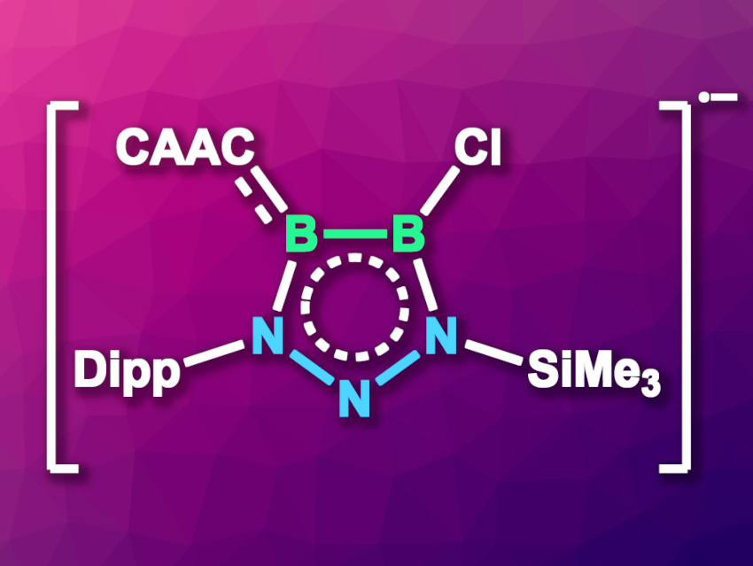 Diboratriazole Radical Anion Isolated