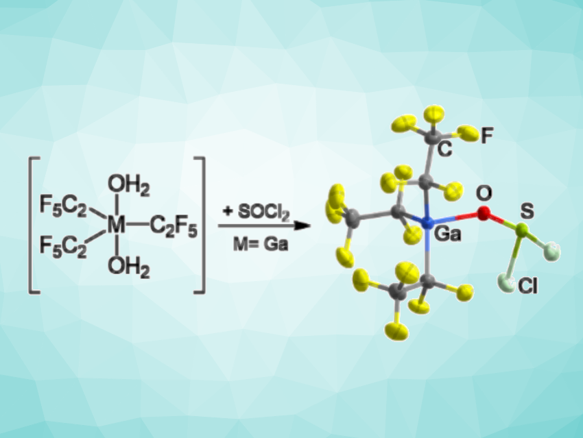 First Thionyl Chloride Adduct with a Main-Group Element Lewis Acid