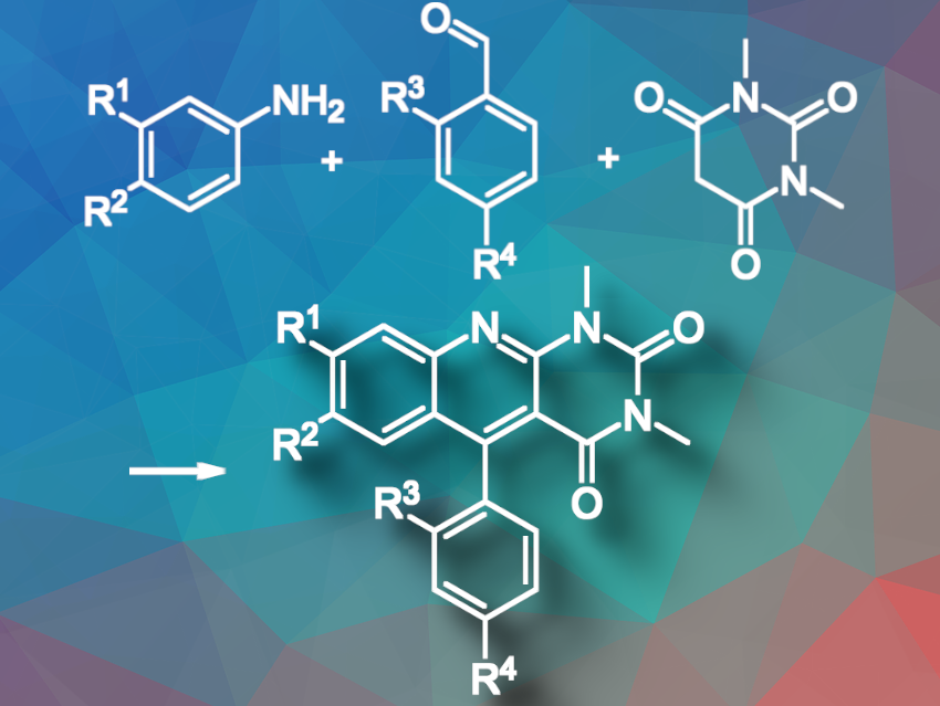 Efficient One-Pot Synthesis of 5-Aryldeazaalloxazines