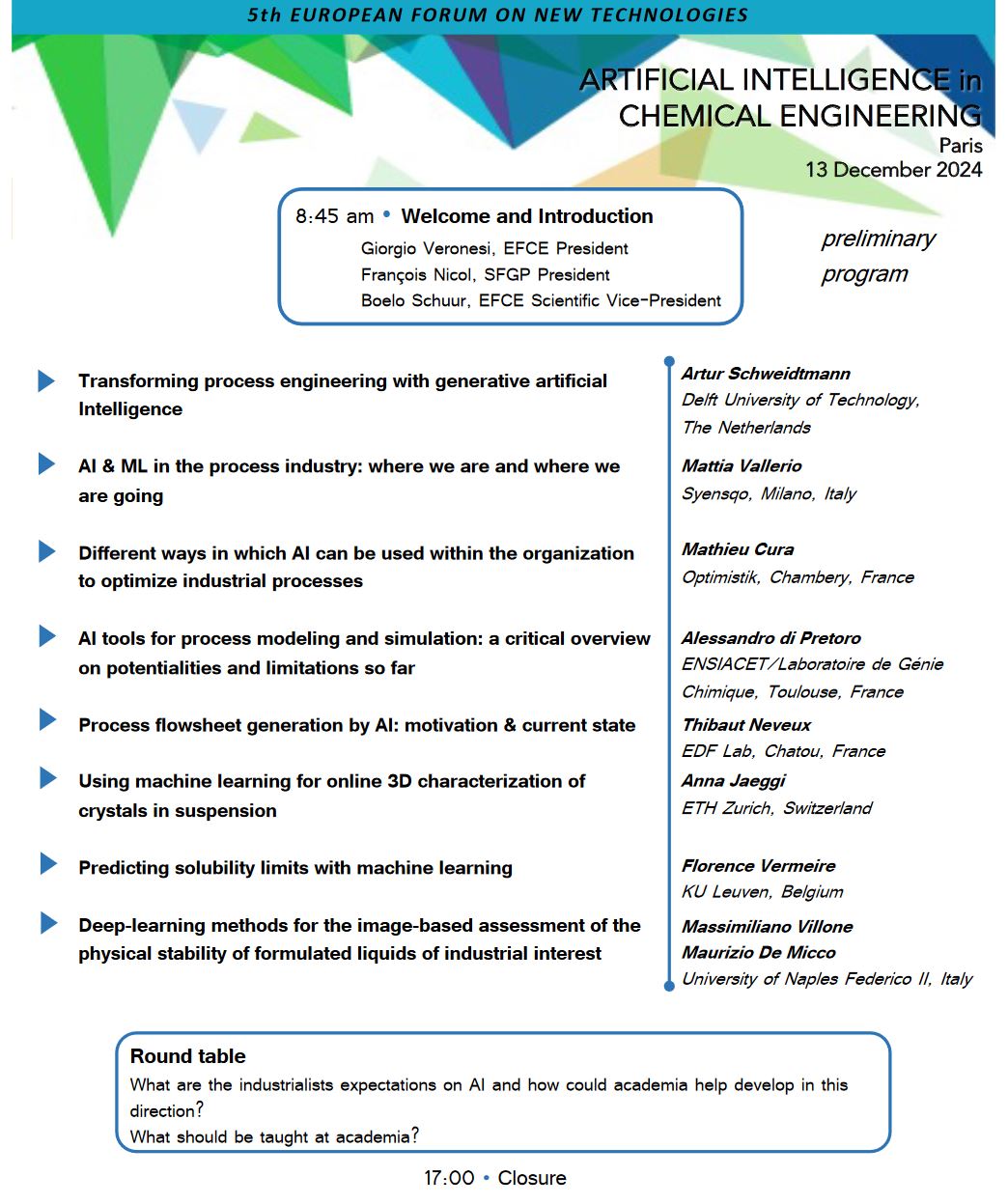 Artificial Intelligence in Chemical Engineering