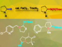 Fe-Catalyzed C–H Amination of Nitrogen Heterocycles for Drug Synthesis