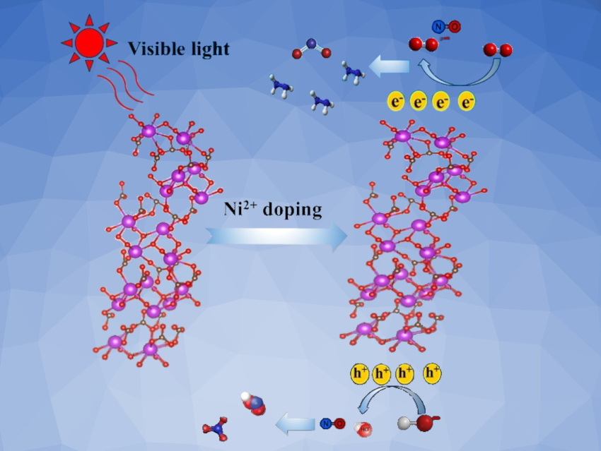 Nickel-Doped Bi2O2CO3 Nanosheets for Efficient Nitric Oxide Removal