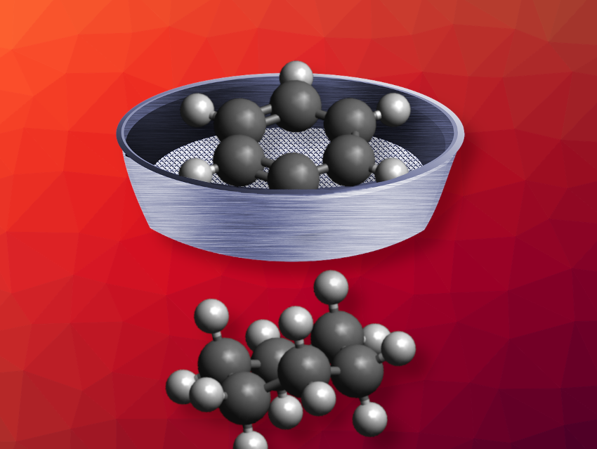 Sieving Out Benzene Impurities from Cyclohexane