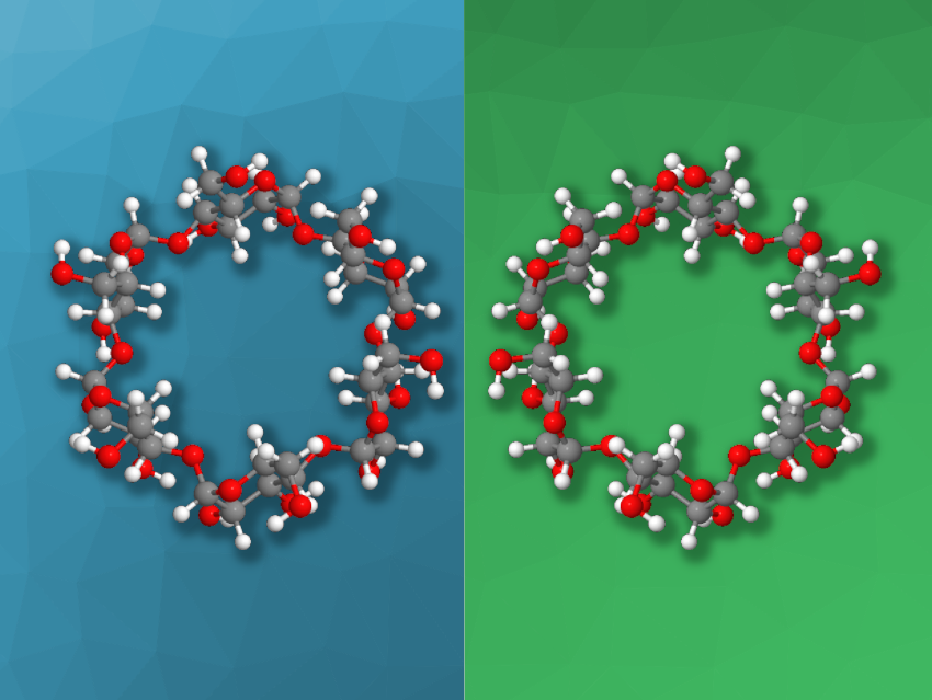 Mirror-Image Cyclodextrins