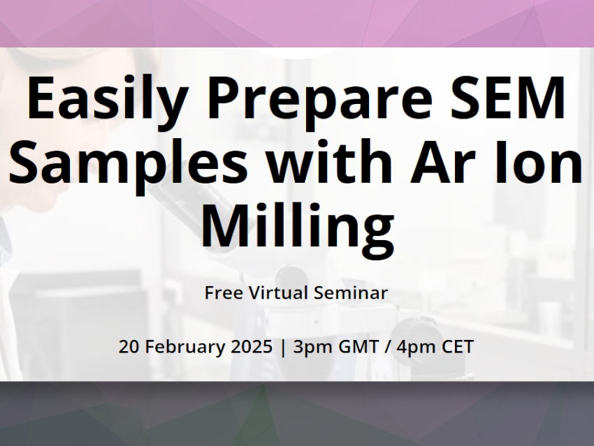 Easily Prepare SEM Samples with Ar Ion Milling