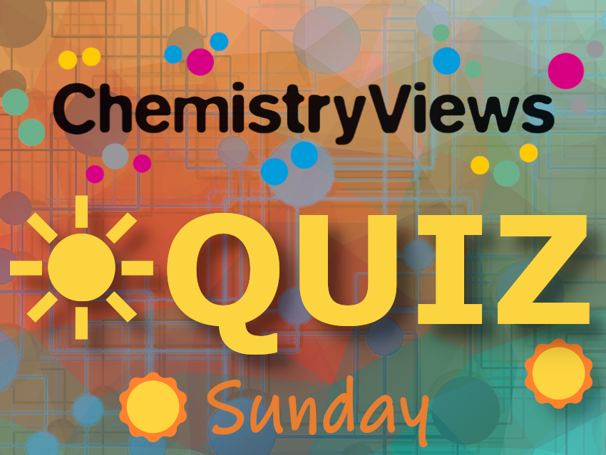 Sunday ChemistryViews Quiz (4)