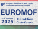 International Conference on Metal Organic Frameworks and Porous Polymers (6th EuroMOF)