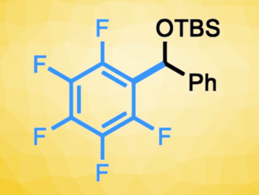 Direct Coupling of Polyfluoroarenes with Acylsilanes